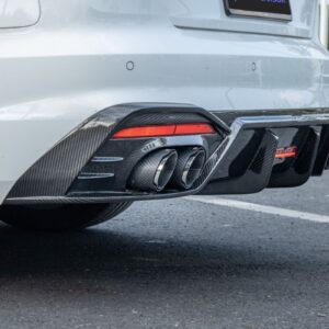 TAKD - AUDI A4 S LINE / S4 B9.5 CARBON FIBRE REAR DIFFUSER V1