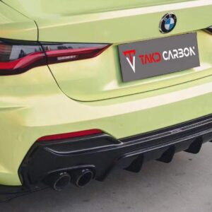 TAKD - BMW 4 SERIES G22 / G23 CARBON FIBRE REAR DIFFUSER