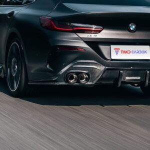 TAKD -  BMW 8 SERIES G14 G15 G16 DRY CARBON FIBRE REAR DIFFUSER V1