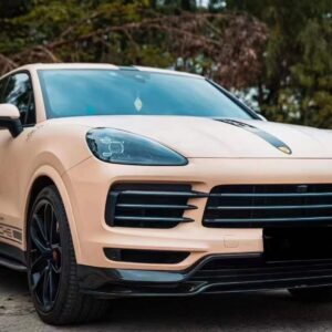 TAKD - PORSCHE CAYENNE 9Y0 DRY CARBON FIBRE FRONT LIP