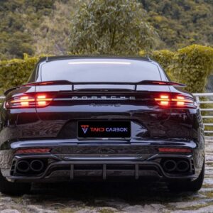TAKD - PORSCHE PANAMERA 971 4 & 4S DRY CARBON FIBRE REAR DIFFUSER