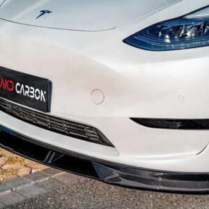 TAKD - TESLA MODEL Y DRY CARBON FIBRE FRONT LIP