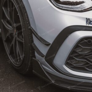 TAKD - VOLKSWAGEN GOLF MK8 GTI DRY CARBON FIBRE CANARDS
