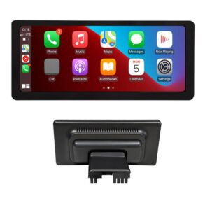 Tesla Model 3 / Model Y 9" LCD Virtual Cluster Clock + CarPlay Display Upgrade