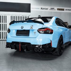 VTEN - BMW 2 SERIES G42 M240I PP LED REAR DIFFUSER GLOSS BLACK