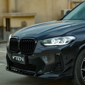 VTEN - BMW X3 G01 / X4 G02 LCI GLOSS BLACK FRONT LIP