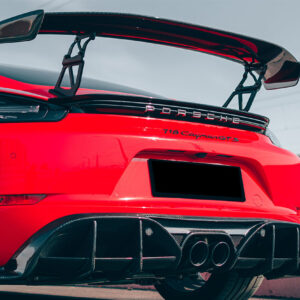 DarwinPRO 2016-2024 Porsche 718 Cayman & Boxster Stuttmate Carbon Fiber Rear Diffuser