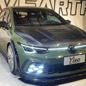 YISO - VOLKSWAGEN GOLF MK8 CARBON FIBRE BONNET HOOD