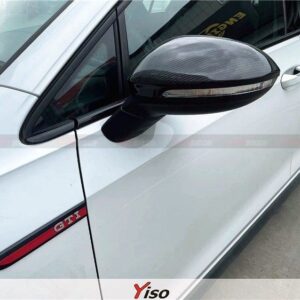 YISO - VOLKSWAGEN GOLF MK8 CARBON FIBRE WING MIRROR CAPS