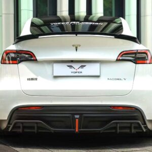 YOFER - TESLA MODEL Y PP PLASTIC LED REAR DIFFUSER