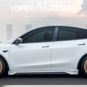 YOFER - TESLA MODEL Y PP PLASTIC SIDE SKIRTS