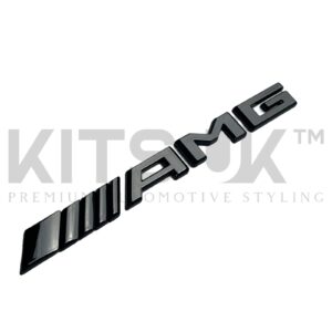 Mercedes AMG A35/A45/C43/C63 Gloss Black Tailgate Badge