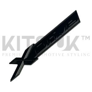 BMW XDrive Black Replacement Badge