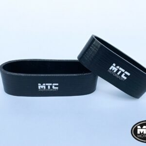 Mini Cooper S R53 Silicone Intercooler Snoot Boots Black | MTC Motorsport