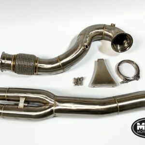 Audi RS3 8V Single Piece Decat Downpipe & Mid Pipe 2017- 3.5”