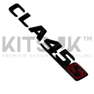 Mercedes CLA45s Gloss Black Tailgate Badge