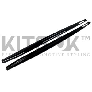 BMW 4 Series G22, G23, M Sport Side Extensions Pre-LCI (Gloss Black)