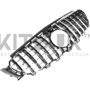 Mercedes W213 & C238 2017-2020 E-Class Gloss Black Panamericana Grille