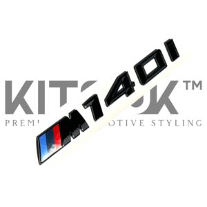 BMW M140i Black Tailgate Badge