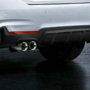 4 Series F32/F33/F36 Rear Diffuser (Matte Black) - OEM