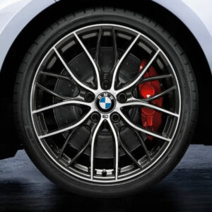 BMW F Series M Performance Alloy Wheels (405M Black/Diamond) 20" - OEM