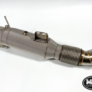 BMW X3 M40i OPF Decat Downpipe with Heat Shield | MTC Motorsport