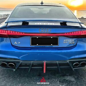 AE DESIGN - AUDI A7 / S7 C8 2018+ CARBON FIBER REAR DIFFUSER