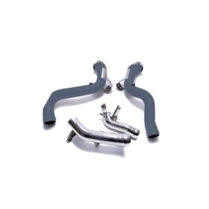 Armytrix Ceramic coated De-catted down pipe with cat simulator + Secondary down pipe for Mercedes-AMG GT 63 4 Door Coupe OPF/Non-OPF(2018-Present)