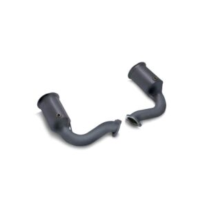 Armytrix Ceramic Coated High-Flow Performance De-catted Pipe with Cat-simulator for Porsche Cayenne S E3 2.9 Turbo (2018-present)