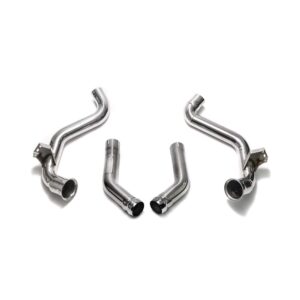 Armytrix De-catted Down Pipe + Secondary Down Pipe With Cat Simulator for Mercedes-AMG W205 C63/C63S (2014-2022)