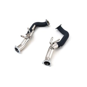 Armytrix (For OPF Models) Ceramic Coated High-flow De-catted Over Axle Pipes for Porsche 718 Cayman GT4 RS / Spyder RS (2022-Present)