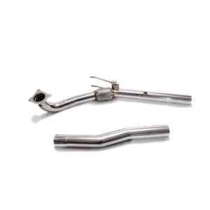 Armytrix High-flow Performance De-catted Down Pipe + Secondary Down Pipe With Cat Simulator for Volkswagen Golf 6 R20 (2008-2013)