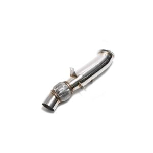 Armytrix High-flow performance de-catted down pipe with cat simulator for BMW F15 X5 35i xDrive (2014-2019 )