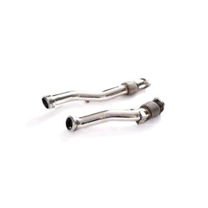 Armytrix High-flow Performance De-catted Down Pipe with Cat Simulator for BMW F97 X3M (2019-Present)