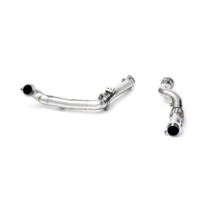 Armytrix High-flow Performance De-catted Down-Pipe with Cat Simulator + Link Pipe for BMW G87 M2 (2023-Present)