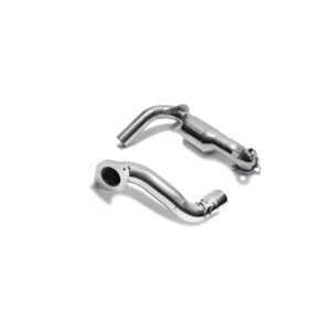 Armytrix High-flow performance de-catted down pipe with cat simulator + link pipe for Mercedes Benz W177 A250 2WD (2019-Present)