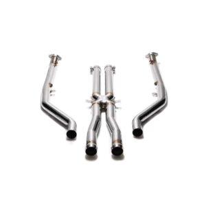 Armytrix High-flow Performance De-catted Front Pipe + X-pipe With 200 Cpsi Catalytic Converters for BMW E90/E92/E93 M3(2007-2013)