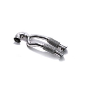 Armytrix High-flow performance de-catted main down pipe with cat simulator for Audi RS3 8V Sedan Non-OPF (2017-2020)