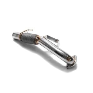 Armytrix High-Flow Performance De-catted Pipe with Cat-simulator (Fits to ARMYTRIX Cat-back exhaust only) for Focus RS (MKIII) 2.3L Turbo (2016-2018)