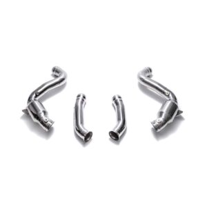 Armytrix Sport Cat-pipe with 200 CPSI Catalytic Converter + Secondary down pipe for Mercedes-AMG W205 C63/C63S (2014-2022)