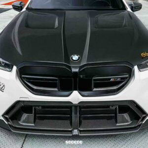 SOOQOO - BMW M5 G90 / G99 DRY CARBON FIBER BONNET HOOD