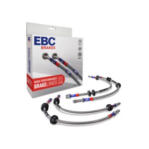 EBC Volkswagen Golf R/GTI Stainless Steel Braided Brake Lines BLA1993-4L (Mk8/Mk7)