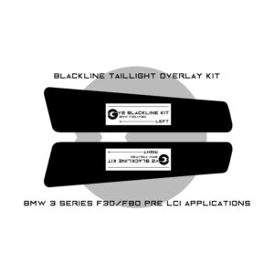 GoldenWrench BMW M3/3 Series Taillight Overlay Kit (F80/F30)
