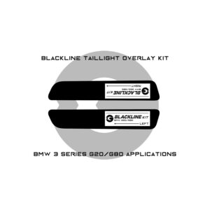 GoldenWrench BMW M3/3 Series Pre-LCI BLACKLINE Taillight Overlay Kit (G80/G20)