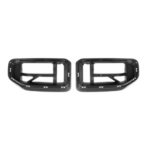 MHC+ BMW G87 M2 CSL Style Front Grilles In Pre Preg Gloss Carbon Fibre