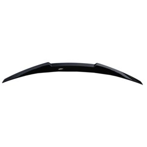 MHC Black BMW M3/3 Series M4 Style Rear Spoiler In Gloss Black (F80/F30)