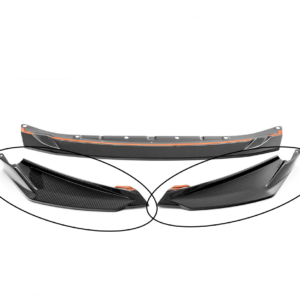 MHC+ SP2 Front Splitter Side Corners In Pre Preg Carbon Fibre (Pair)
