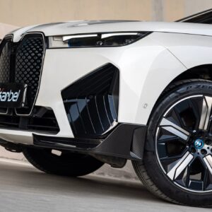 KARBEL - BMW IX I20 DRY CARBON FIBER FRONT LIP SPLITTER