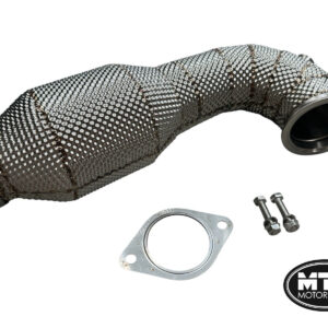 MTC MOTORSPORT FIAT 500 595 695 ABARTH GARRETT DOWNPIPE WITH 200 CELL SPORTS CAT