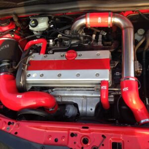 Vauxhall Astra H MK5 VXR 2.0 Turbo Z20LEH Aluminium Crossover Top Hat Kit Polished Pipework | MTC Motorsport